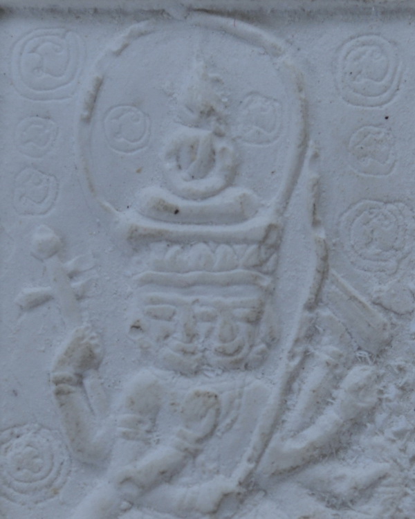 พระพรหมเนื้อผงกรรมฐาน ครูบากฤษดา วัดสันพระเจ้าแดง 