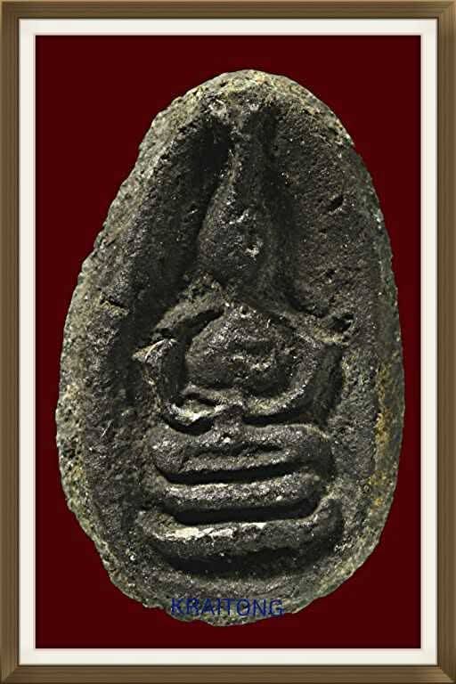 พระพิจิตรเม็ดข้าวเม่า พิมพ์แขนหักศอก