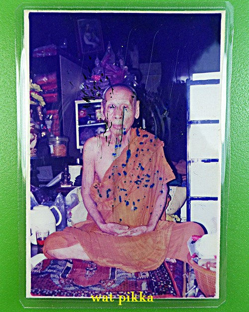 รูปหลวงพ่ออั๊บ วัดท้องไทร นครปฐม .E335.