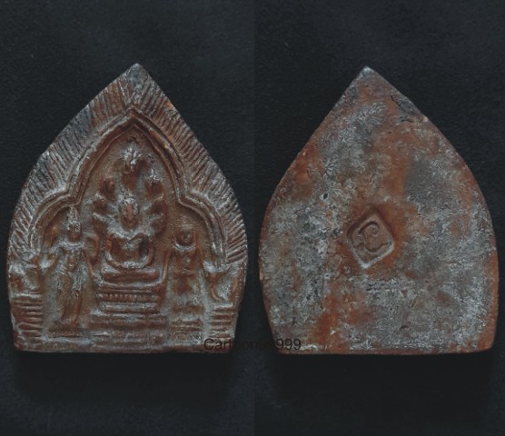 นารายณ์ทรงปืนเนื้อดิน เนื้อดิน หลวงพ่อหว่าง วัดกำแพงแสน นครปฐมครับ สวย เดิม พิมพ์หายากครับผม