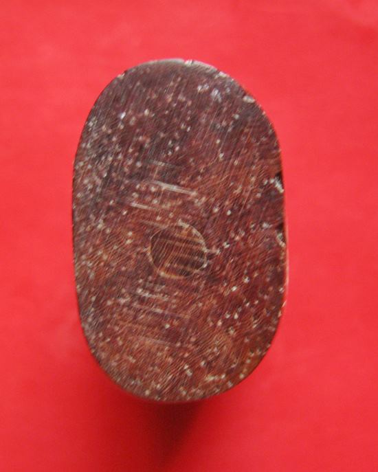 เสือไม้พยุงแกะ จารครบสูตร เมตตา ค้าขายร่ำรวย รุ่นไตรมาศ44 หลวงพ่อเปิ่น วัดบางพระ เข้มขลัง พ.ศ.2544