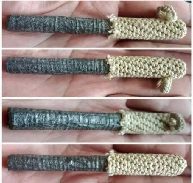 ตะกรุดโทน 3ห่วง หลวงพ่อขอม วัดไผ่โรงวัว จ.สุพรรณบุรี