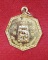 เหรียญเจ้าพ่อแก้ว หลังยันต์โป๊ยช่วย อ.บางมูลนาก จ.พิจิตร กะไหล่อง ปี2533