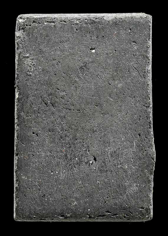 พระสมเด็จวัดประสาทบุญญาวาส แขนกว้าง เนื้อดำ