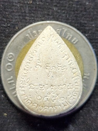 วัดคงคาราม (วัดบน) จ.ฉะเชิงเทรา พระผงหยดน้ำ หลวงพ่อโสธร  ปี 2542 