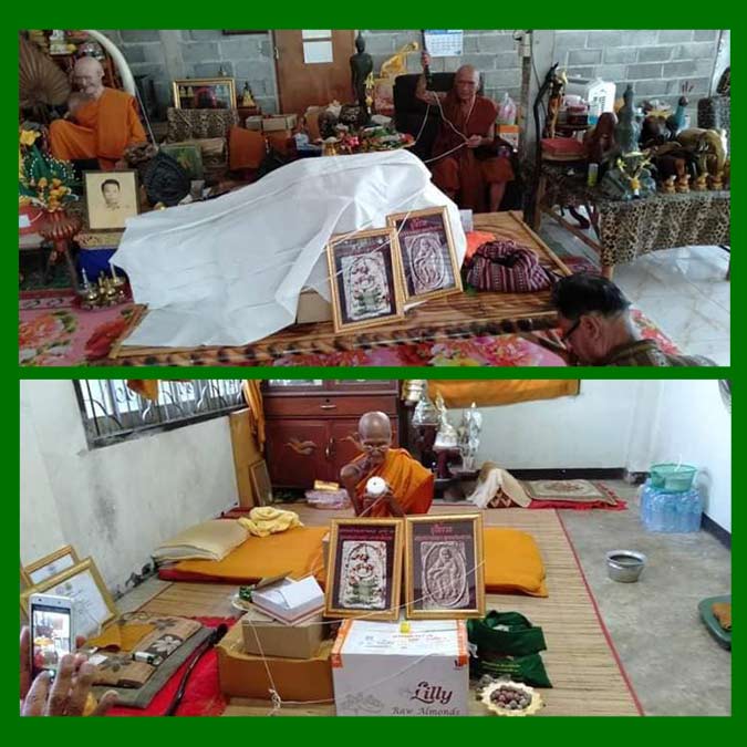 พระผงนั่งยอง 3 มหารวย ตระกรุดเงิน มวลสารเก่าแท้ทัน หลวงปู่สรวง เทวดาเล่นดินจีวรแท้ทัน มวลสารเก่าจัดจ