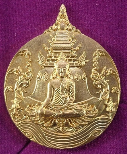 เหรียญพระพุทธภาวนาวิริยบารมี วัดระฆังโฆสิตารามวรมหาวิหาร จ.กรุงเทพฯ เนื้อทองทิพย์ สวยครับ