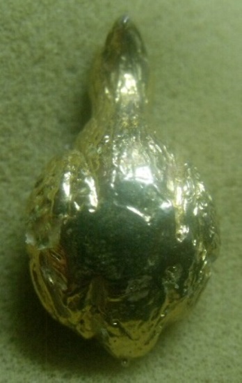 **เบา​ๆ​**รูปหล่อ นกคุ่มกันไฟ..นกคุ้มภัย คุ้มทรัพย์**หลังยันต์ กะไหล่ทอง สวยๆ เชิญชมครับ 