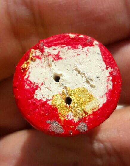 หนุมานชมภูนุช ทาทองฐานแดง แจกกรรมการ เนื้อผงพุทธคุณผสมว่าน 108 หลวงปู่หมุน ฐิตสีโล เคาะเดียว  