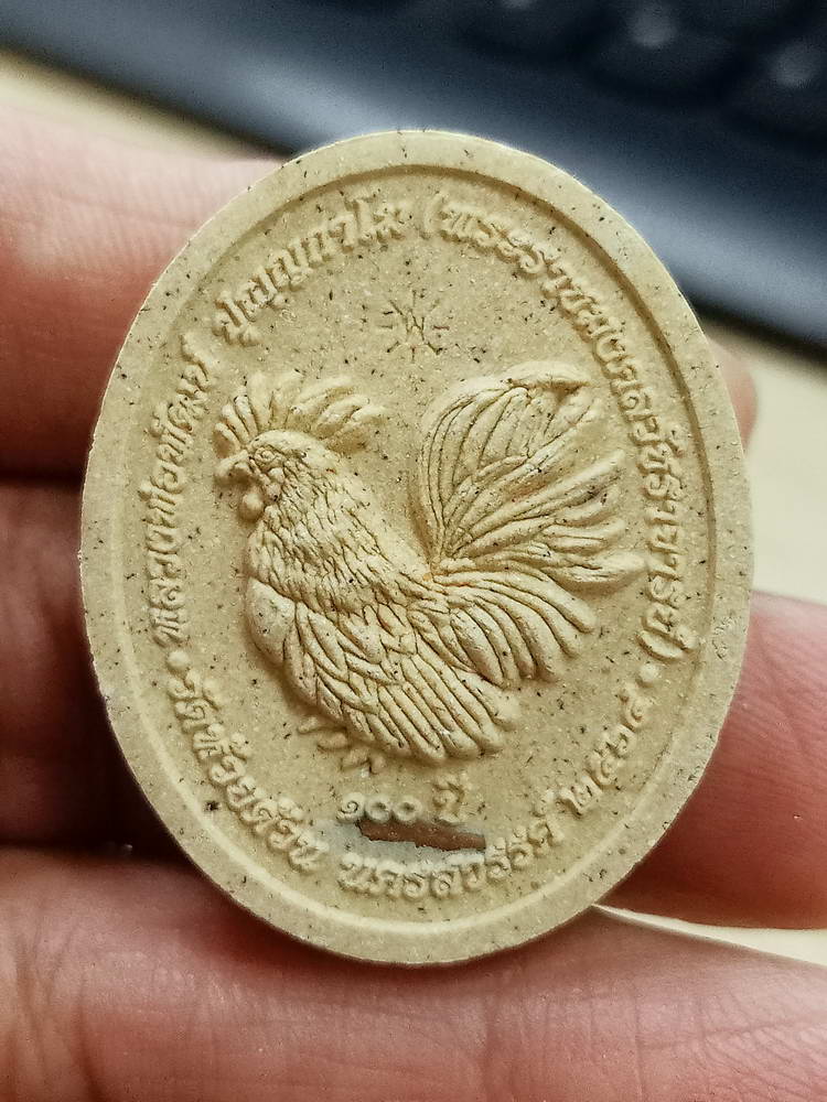 5-53 พระผงหน้าใหญ่ พญาไก่พันล้าน หลวงพ่อพัฒน์ วัดห้วยด้วน นครสวรรค์ 2564 กล่องเดิม