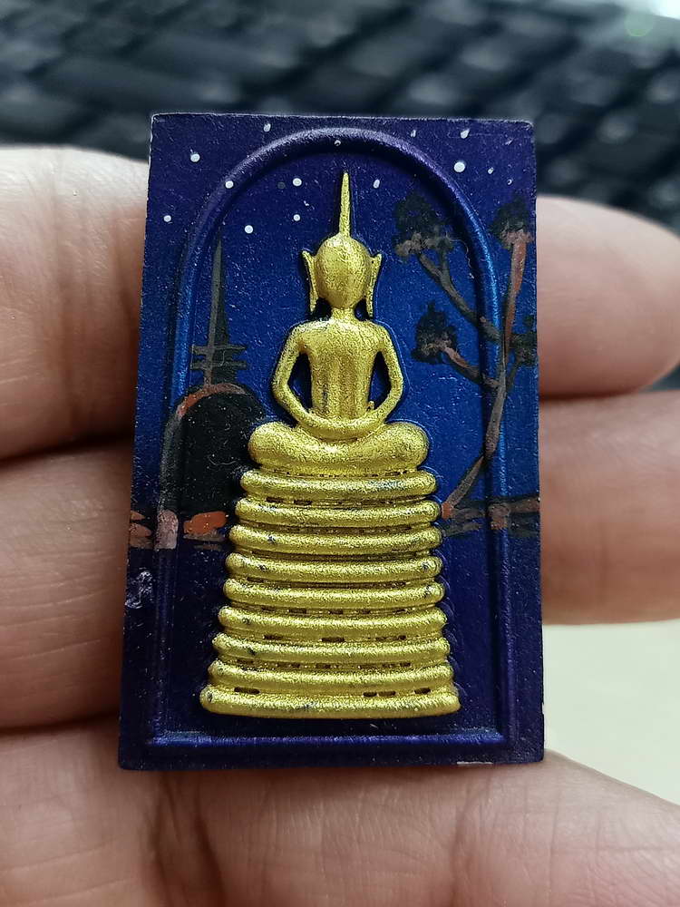 4-732 พระสมเด็จ พิมพ์วัดระฆัง วัดเกศไชโย ชินบัญชรมหาเศรษฐี วัดระฆัง กรุงเทพ 2567 มวลสารดี กล่องเดิม