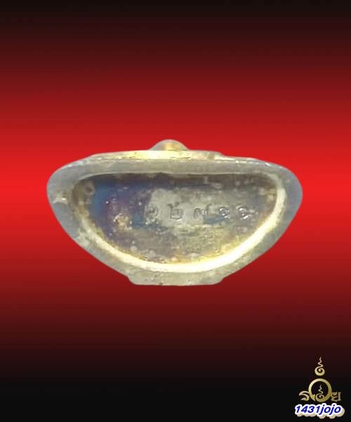 พระกริ่งหลวงพ่อโสธร รุ่นสร้างอุโบสถ หลัง"ธรรมจักร" เนื้อเงิน ปี 2539