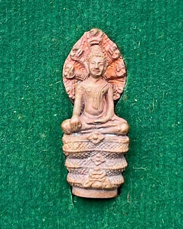 รูปหล่อพระนาคปรก พุทธาคมนอโม วัดเขาอ้อ จ.พัทลุง ขุนพันธ์ จัดสร้าง