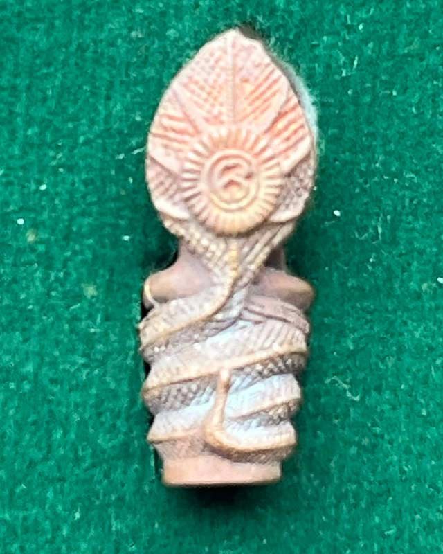 รูปหล่อพระนาคปรก พุทธาคมนอโม วัดเขาอ้อ จ.พัทลุง ขุนพันธ์ จัดสร้าง