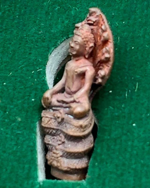 รูปหล่อพระนาคปรก พุทธาคมนอโม วัดเขาอ้อ จ.พัทลุง ขุนพันธ์ จัดสร้าง