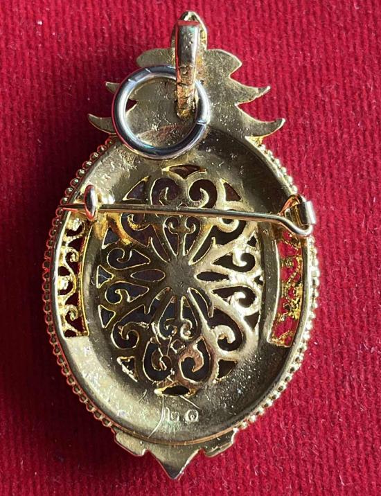 เหรียญหลวงปู่โต๊ะ วัดประดู่ฉิมพลี รุ่นรวยสมฐานะ วัดถ้ำสิงโตทอง จ.ราชบุรี พ.ศ.2567 ลอคเก็ต เลข 21