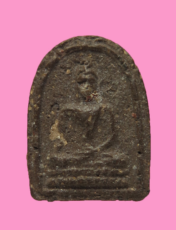 พระยอดขุนพล พิมพ์จิ๋ว เนื้อผงคลุกรัก หลวงพ่อขันธ์ วัดพระศรีอารย์