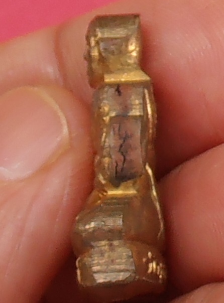 พระรูปเหมือนปั๊มอุดผงหลวงพ่อมี วัดมารวิชัย อยุธยา ปี๒๕๓๖ รุ่นแรก