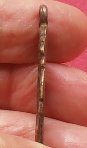 เหรียญหล่อใบสาเกหลวงพ่อบ้านแหลม พิมพ์เล็ก รุ่นแรก ปี ๒๔๕๙ วัดเพชรสมุทรวรวิหาร สมุทรสงคราม