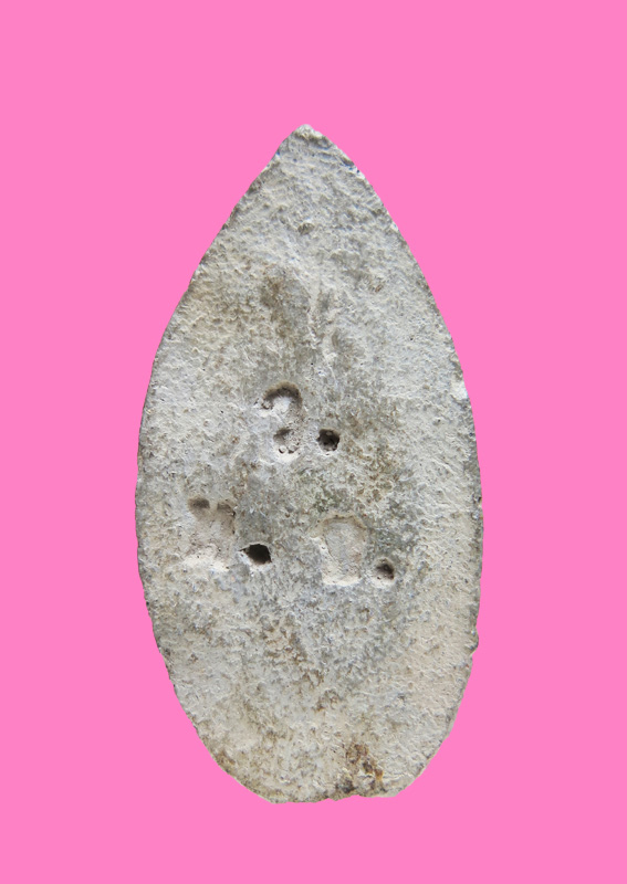 พระเนื้อดิน (ยุคต้น) พิมพ์พระประจำวัน หลวงพ่อผาด วัดท่าจัด สุพรรณบุรี