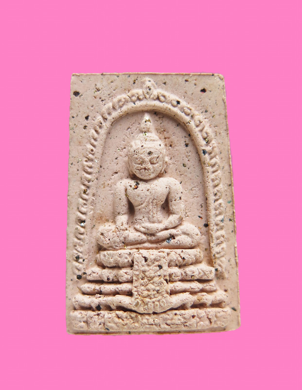 พระผงหลวงพ่อวัดไร่ขิง รุ่นฉลองศาลาการเปรียญ มีหนังหลวงพ่อ(รักทองจากองค์จริง)