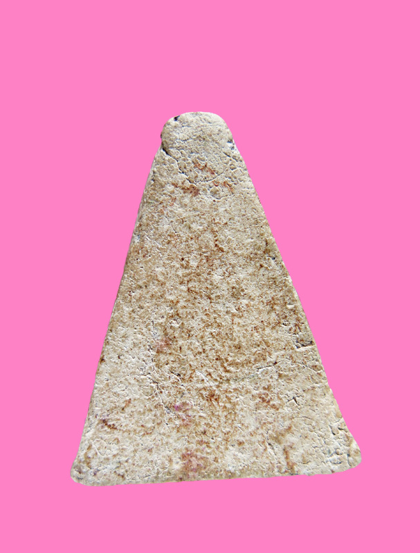 พระกลีบบัวใหญ่ เนื้อผง ฐานบัว สูงประมาณ 2 นิ้ว