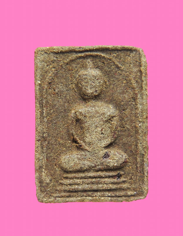 สมเด็จพิมพ์คะแนนมีหน้าตา หลังยันต์ วัดไผ่ล้อม ระยอง ปี 13