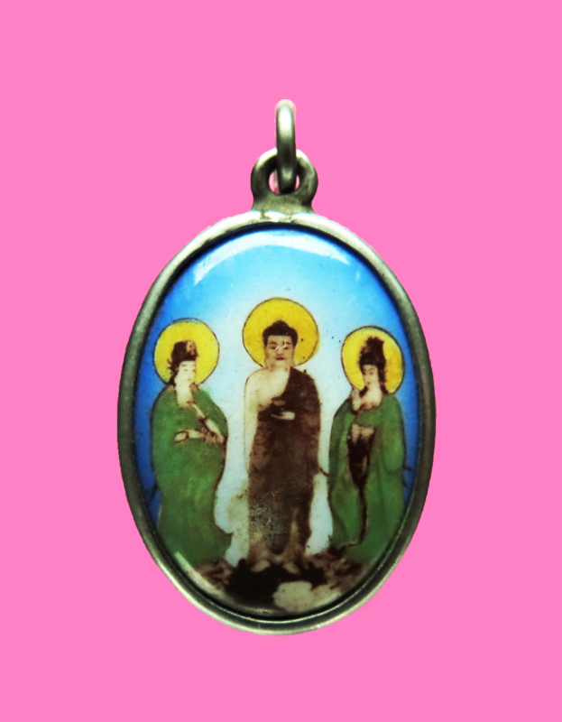 ล็อคเก็ตหิน เทพจีน ไม่ทราบที่ เก่า