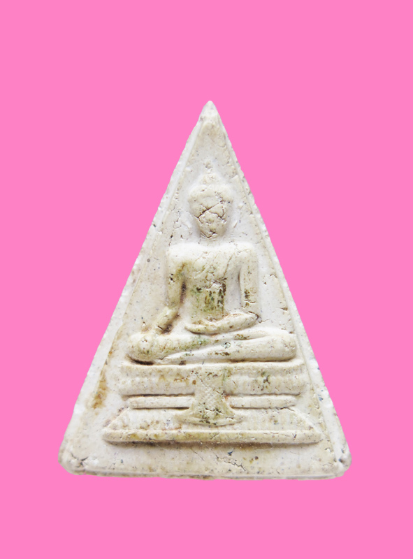 พระผง พิมพ์หลวงพ่อทอง สามเหลี่ยม วัดอ่างทอง