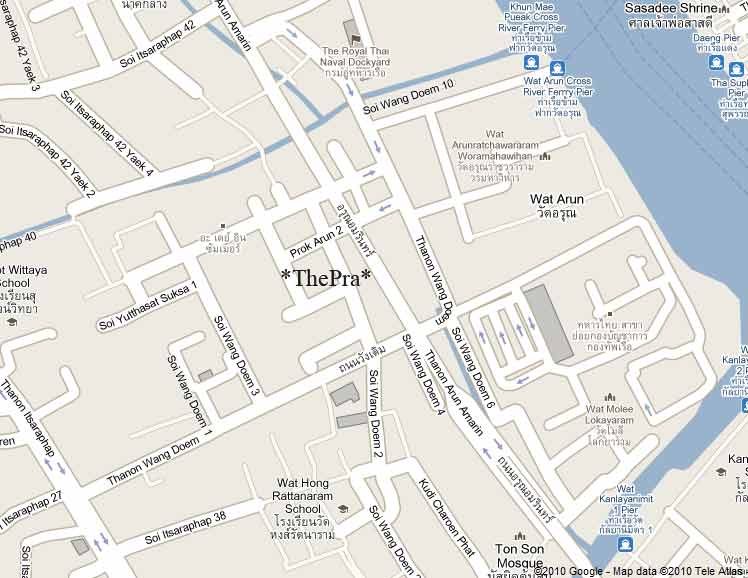 แผนที่ ร้านTHEPRA