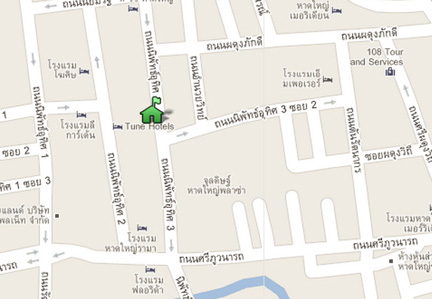แผนที่ ร้านศูนย์พระเครื่องปฏิภาณ