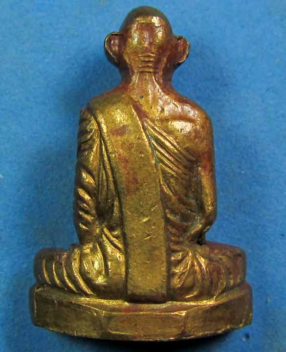 รูปเหมือนหลวงพ่อเดิม วัดหนองโพ รุ่นเพดานโบสถ์ หน้าผาก6เส้น - 4