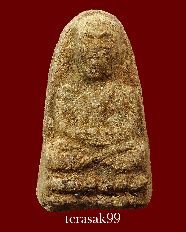 หลวงปู่ทวด พิมพ์เล็ก เนื้อว่าน(กิมจ้อ) วัดควนวิเศษ จ.ตรัง ปี2506 สวยๆ(2) - 1