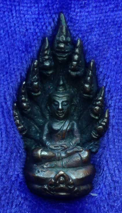 พระนาคปรก 9 เศียร วัดนาคราช (สังกะสี)  จังหวัดสมุทรปราการ  - 5