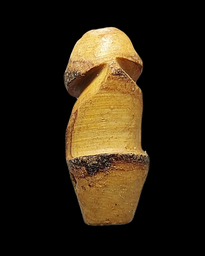 ปลัดขิกหลวงปู่เมฆ วัดลำกระดาน สาริกาตัวเล็กศิลป์นิยมท้องหยัก (1) - 5