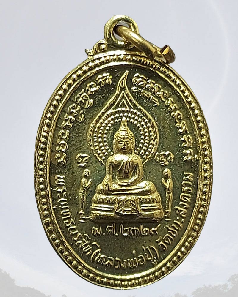 เหรียญพระพุทธนรสีห์ (หลวงพ่อปู่) ปี 2529 วัดชนะสงคราม - 1