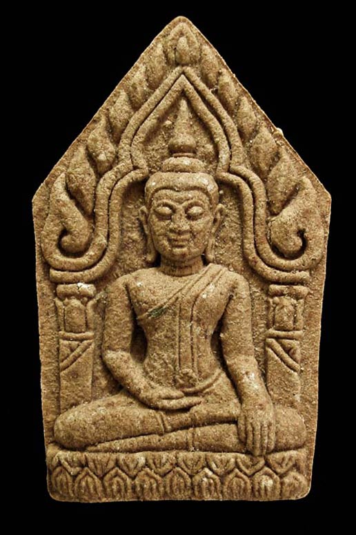 พระขุนแผนที่ระลึกครบรอบ 83 ปี หลวงปู่เจือ วัดกลางบางแก้ว หลังฝังตะกรุด สวยกริบ กล่องเดิม GP333 - 1
