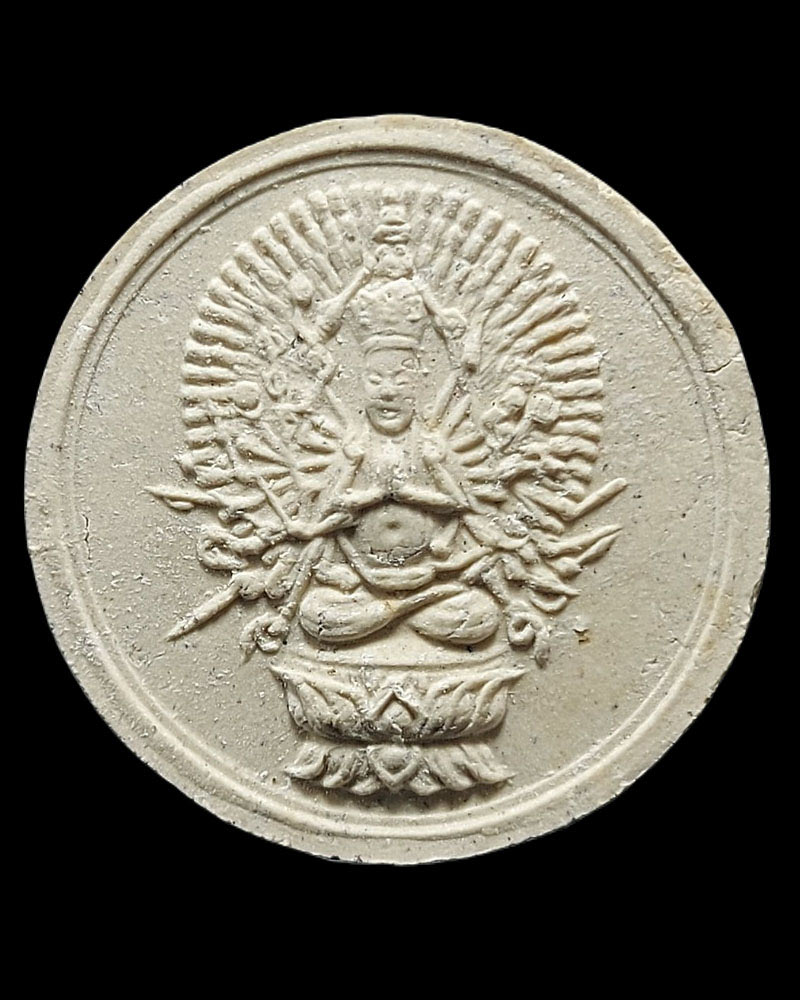 พระผง พระโพธิสัตว์เจ้าแม่กวนอิม วัดโพธิ์แมนคุณาราม - 3