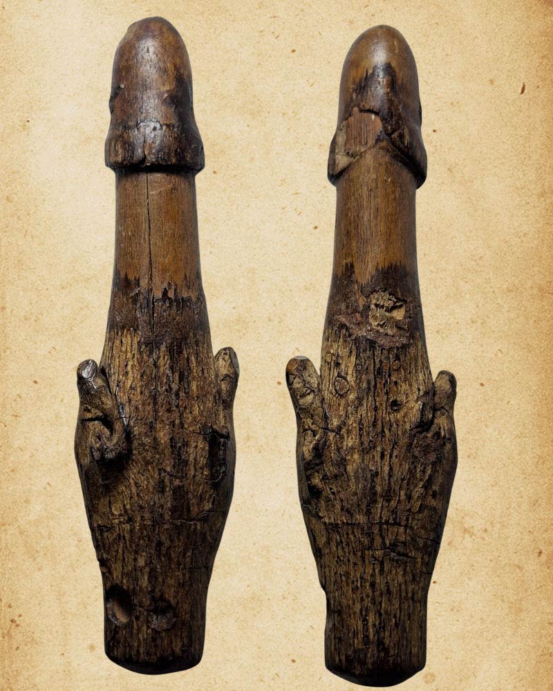 ปลัดขิก ไม้พญาท้าวเอว หลวงปู่เมฆ วัดลำกระดาน - 1