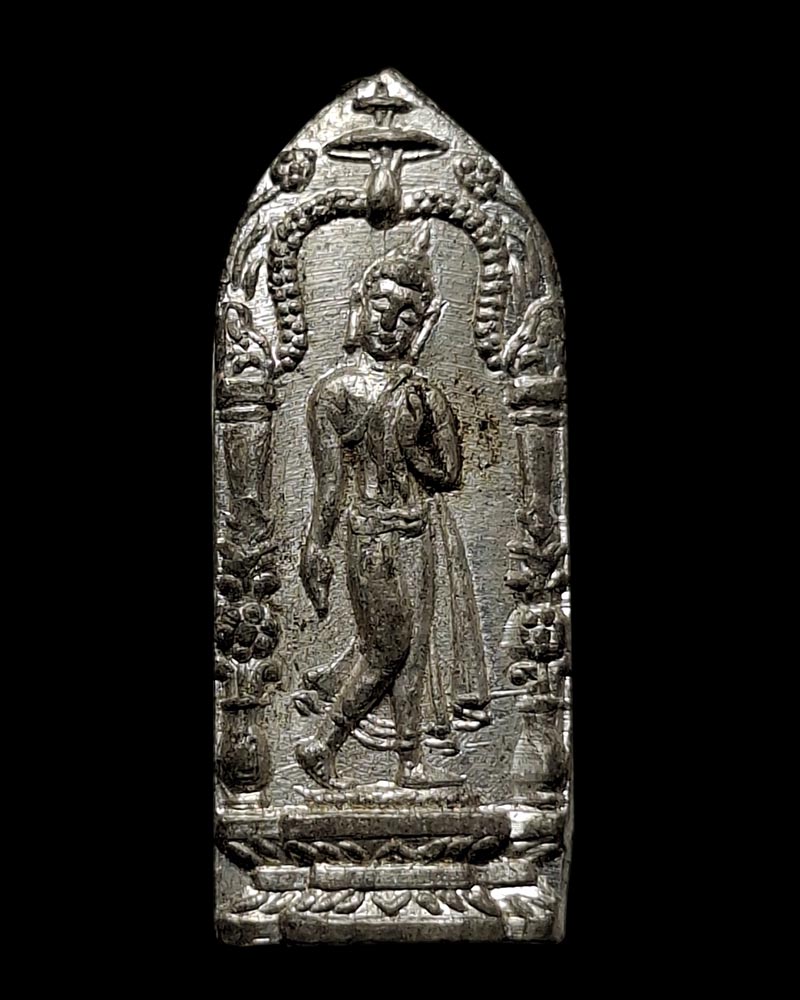 พระไชย เนื้อชินกรุ หลวงพ่อฑูรย์ วัดโพธิ์นิมิตร - 2