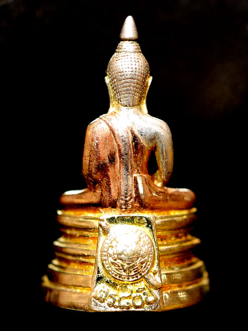 พระพุทธโสธร รุ่น 80 ปี กรมตำรวจ เนื้อเงินลงยา 3K - 2