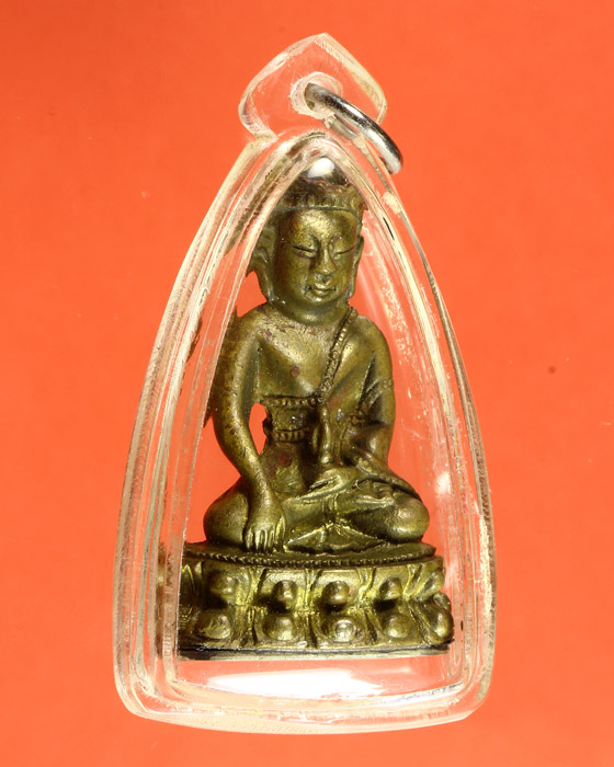 LA1150 พระกริ่ง ชัยวัฒน์ รุ่นขุมทรัพย์ หลวงพ่อพุธ นวโลหะผสมทองคำ ก้นเงิน ปี๓๙ - 3