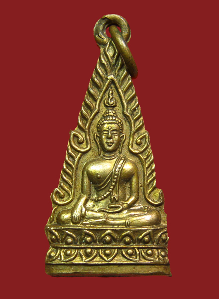 เหรียญหลวงพ่อบุปผาราม ธนบุรี ปี 07 กะไหล่ทอง - 1