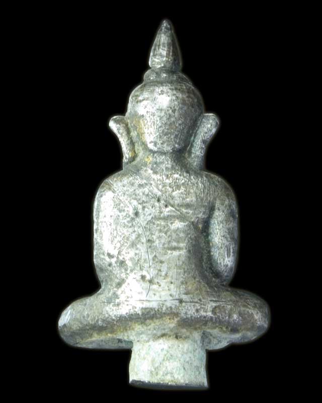 พระยอดธง เนื้อเงิน ศิลปะศรีวิชัย - 2