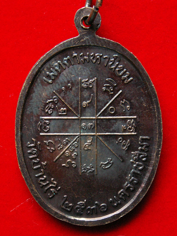 เหรียญหลวงพ่อคูณ รุ่นเจริญพรบน เนื้อทองแดงบล็อคนวะ พ.ศ.๒๕๓๖ - 2