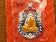 เหรียญเสมา ๗ รอบพ่อท่านเอื้อม สำนักสงฆ์ปฎิบัติธรรมสวนป่าตลิ่งชัน จ.พัทลุง เนื้อเงินลงยา 3 สี 