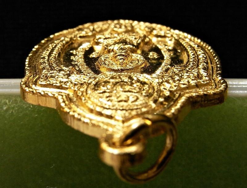 กรรมการกะไหล่ทอง วัดดอนยานนาวา ปี 16 พร้อมบัตรรับรองฯ เหรียญวิเศษเรืองปัญญา เสาร์ห้า สวยกริบ - 4