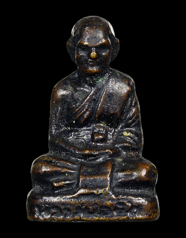 รูปเหมือนรุ่นแรก หลวงพ่อนิด วัดทับมา จ.ระยอง ปี 2509 - 1
