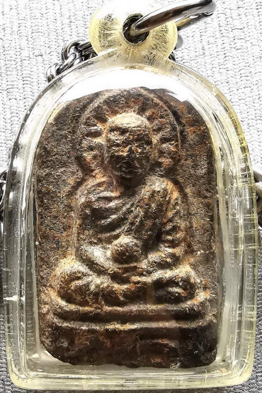 หลวงปู่ทวดวัดพะโค๊ะ พิมพ์ใหญ่ เนื้อว่าน ปี2506 - 1