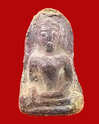 พระท่ากระดานน้อย สนิมแดง กรุวัดท่าเสา กาญจนบุรี (องค์ท่านวสันต์ กรมป่าไม้) - 1